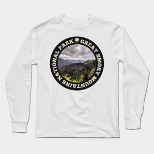 Great Smoky Mountains National Park circle Long Sleeve T-Shirt